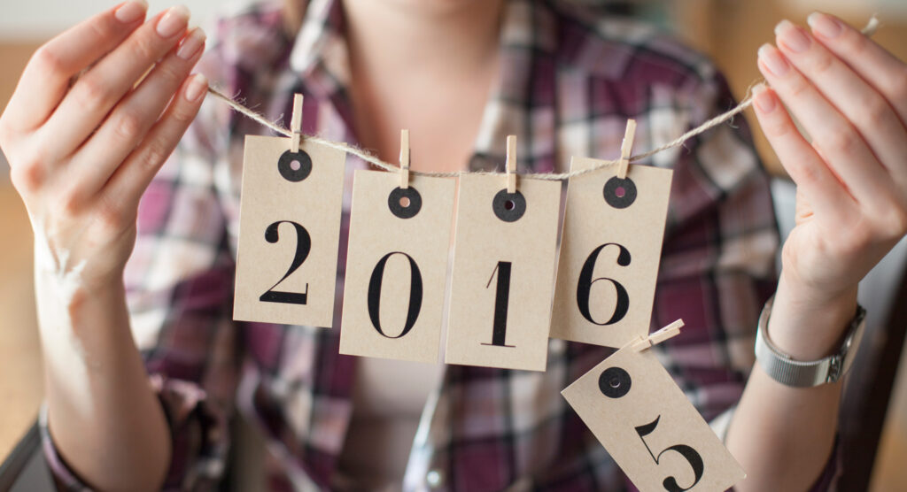 4 Things To Do Before the New Year. Get organized for 2016.